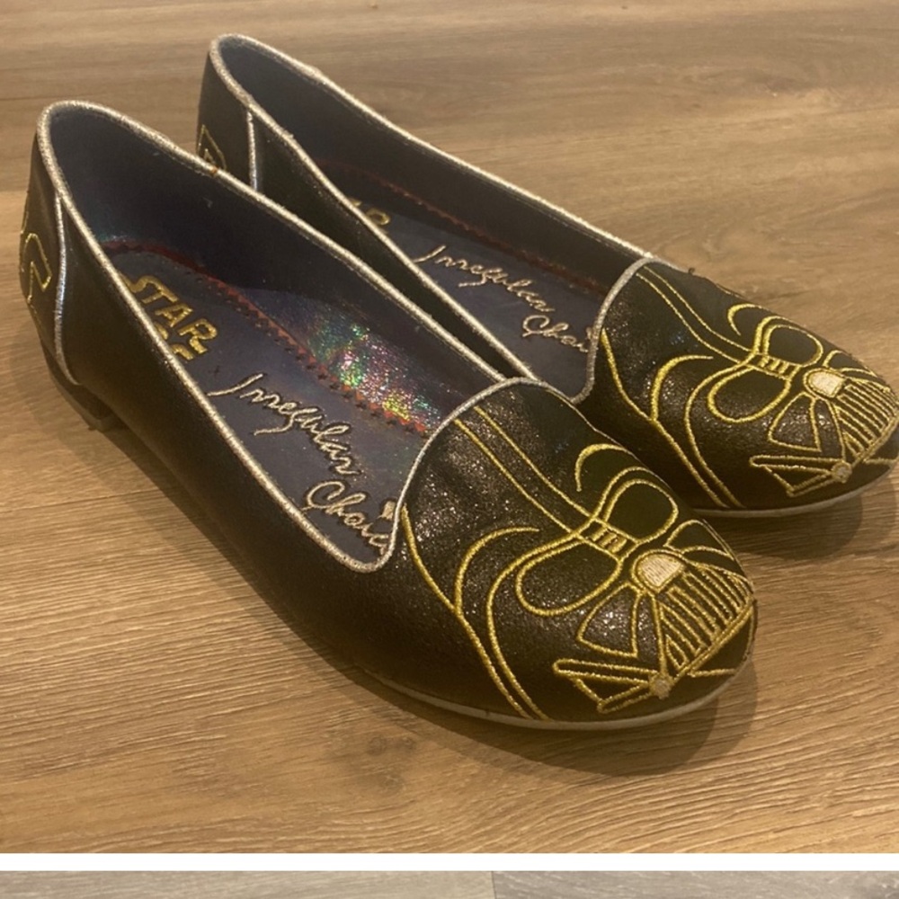 Irregular Choice Star Wars Darth Vader Flats Size 7